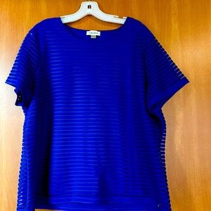 Calvin Klein Blue Work Shirt